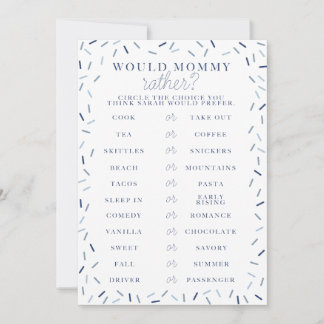 Baby Sprinkle Duschspiel Einladung