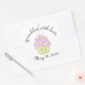 Baby Sprinkle DuschSquare Sticker (Umschlag)