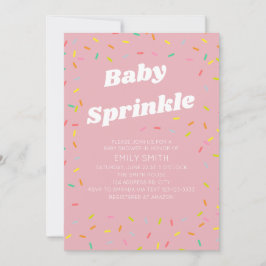 Baby Sprinkle Einladung
