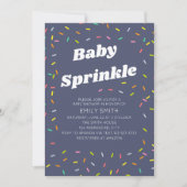 Baby Sprinkle Einladung (Vorderseite)