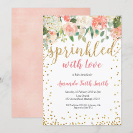 Baby Sprinkle Einladungskarte Einladung