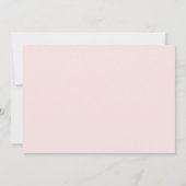 Baby Sprinkle Floral Baby Dusche Danke Karte (Rückseite)