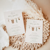 Baby Sprinkle Invite, Baby Boy Sprinkle Neutral Einladung