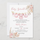 Baby Sprinkle Pumpkin Fall Baby Dusche Einladung (Vorderseite)