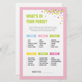 Baby Sprinkle Was ist in deinem Handspiel - Rosa (Vorne/Hinten)