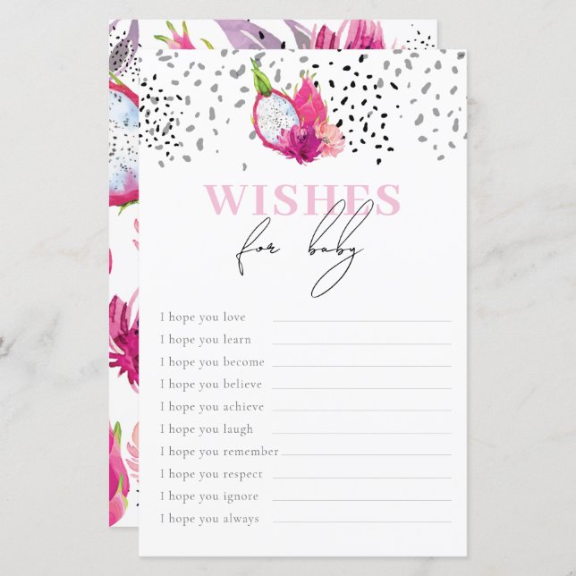 Baby Sprinkle wünscht sich Baby Game Pitaya (Vorne/Hinten)