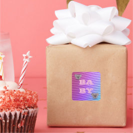 BABY SQUARE STICKER