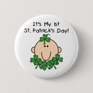 Baby-St Patrick Tagesknöpfe Button