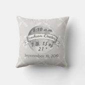 Baby Stat Liebe Sie zum Mondbogen Muster Kissen (Rückseite)