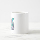 Baby Stegosaurus Dinosaur Farbenwald Kaffeetasse (Mittel)
