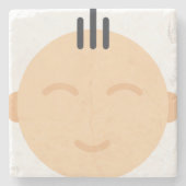 Baby Steinuntersetzer (Vorderseite)