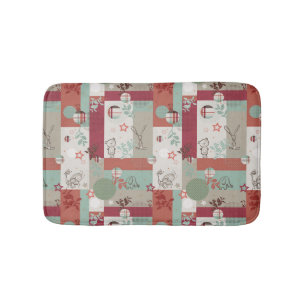 Baby-Steppdecken-Muster 2 Badematte