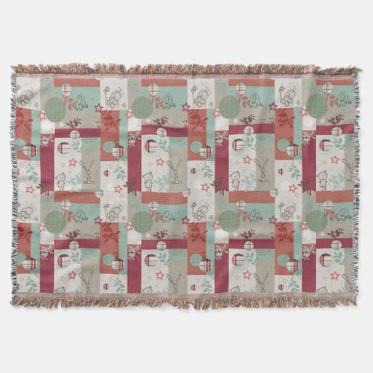 Baby-Steppdecken-Muster 2 Decke (Vorderseite)