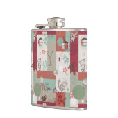 Baby-Steppdecken-Muster 2 Flachmann (Links)