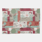 Baby-Steppdecken-Muster 2 Geschirrtuch (Horizontal)