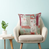 Baby-Steppdecken-Muster 2 Kissen (Stuhl )