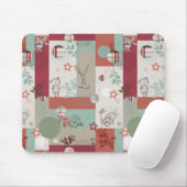 Baby-Steppdecken-Muster 2 Mousepad (Mit Mouse)
