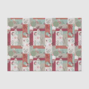 Baby-Steppdecken-Muster 2 Seidenpapier