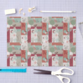 Baby-Steppdecken-Muster 2 Seidenpapier (Handwerk)