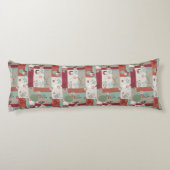 Baby-Steppdecken-Muster 2 Seitenschläferkissen (Rückseite)