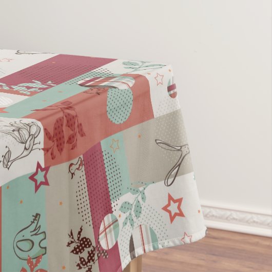 Baby-Steppdecken-Muster 2 Tischdecke (Beispiel)