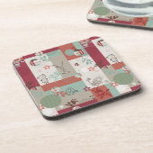 Baby-Steppdecken-Muster 2 Untersetzer (Linke Seite)