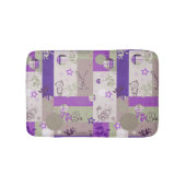 Baby-Steppdecken-Muster Badematte (Vorderseite)