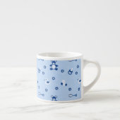 Baby-Steppdecken-Muster Espressotasse (Rechts)