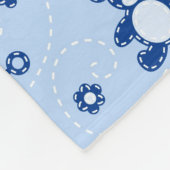 Baby-Steppdecken-Muster Fleecedecke (Ecke)