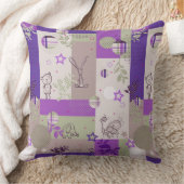 Baby-Steppdecken-Muster Kissen (Decke)
