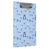 Baby-Steppdecken-Muster Klemmbrett (Rechts)