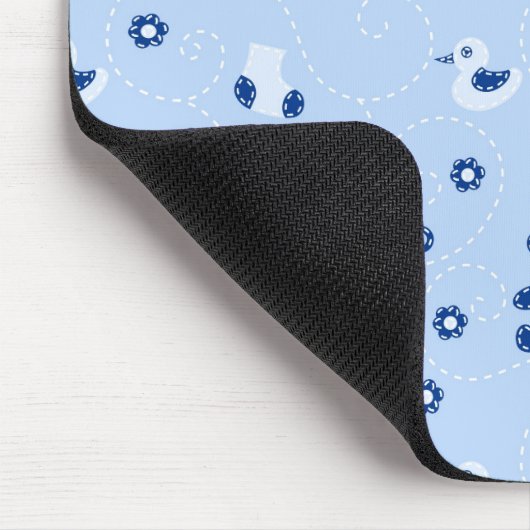 Baby-Steppdecken-Muster Mousepad (Ecke)