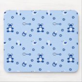 Baby-Steppdecken-Muster Mousepad (Vorne)