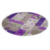 Baby-Steppdecken-Muster Schneidebrett (Ecke)