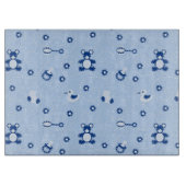 Baby-Steppdecken-Muster Schneidebrett (Vorderseite)