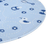 Baby-Steppdecken-Muster Schneidebrett (Ecke)