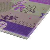 Baby-Steppdecken-Muster Schneidebrett (Ecke)