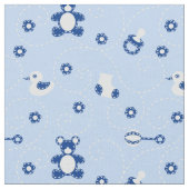 Baby-Steppdecken-Muster Stoff (Nahaufnahme)