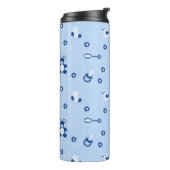 Baby-Steppdecken-Muster Thermosbecher (Nach links gedreht)