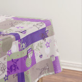 Baby-Steppdecken-Muster Tischdecke (Beispiel)