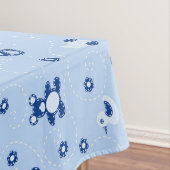 Baby-Steppdecken-Muster Tischdecke (Beispiel)