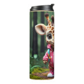 "Baby Steps in Wilderness" Thermosbecher (Nach links gedreht)