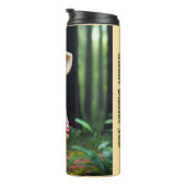 "Baby Steps in Wilderness" Thermosbecher (Nach rechts gedreht)