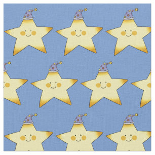 Baby-Stern-Kinderzimmer des Twinkle kleines gelbes Stoff