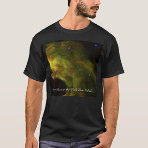 Baby-Sterne im Hexe-Kopf-Nebelfleck T-Shirt