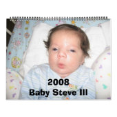 Baby Steve Calendar Kalender (Titelbild)