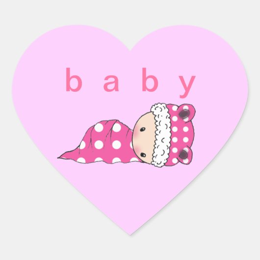Baby Stickers Punkt Baby (Vorderseite)