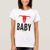 Baby Stier durch VIMAGO T-Shirt (Vorderseite)