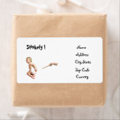 Baby Stinkefy!-Adressetikett (Insitu)
