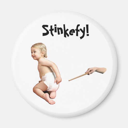 Baby Stinkefy! Magnet (Vorne)
